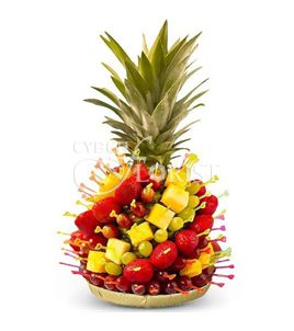 fruit bouquet with grapes